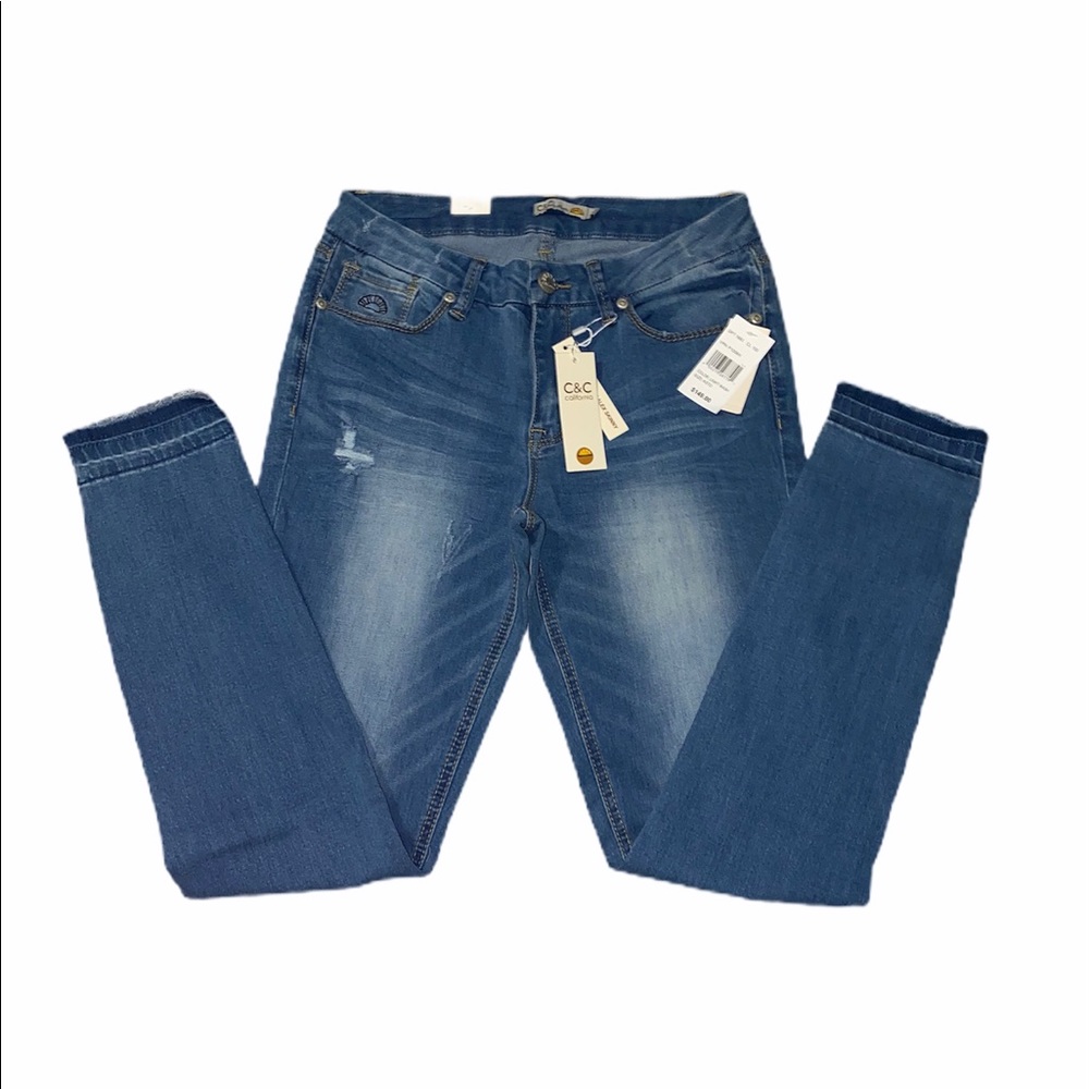 The Alex Skinny ankle low rise jeans